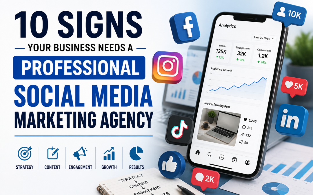 10 Signs Your Business Needs a Professional Social Media Marketing Agency 